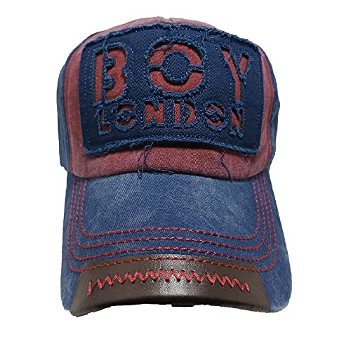 Image of Adjustable Soft Cotton Denim Cap for Men Women Baseball Vintage Washed Distressed Hats Adjustable Stylish Cap Regular Fitted