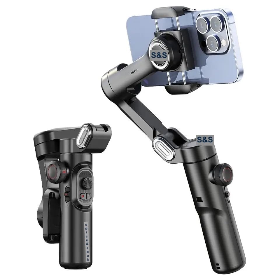 Stabilisateur de cardan portable iPhone Android avec lumière de remplissage Smart XE