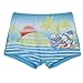 COSTUME MARE PAPERINO DISNEY PARIGAMBA PANTALONCINO NEONATO BAMBINO TAGLIE 12/36 MESI - ER0062CELESTE