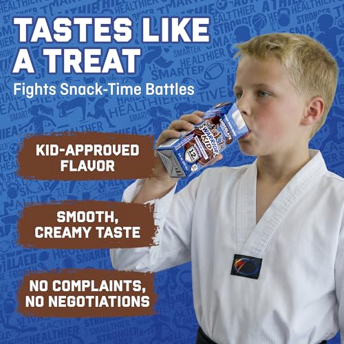 Image of Jocko Fuel Warrior Kid Grass Fed Protein Shake, Chocolate 8.25oz | 12 Pack