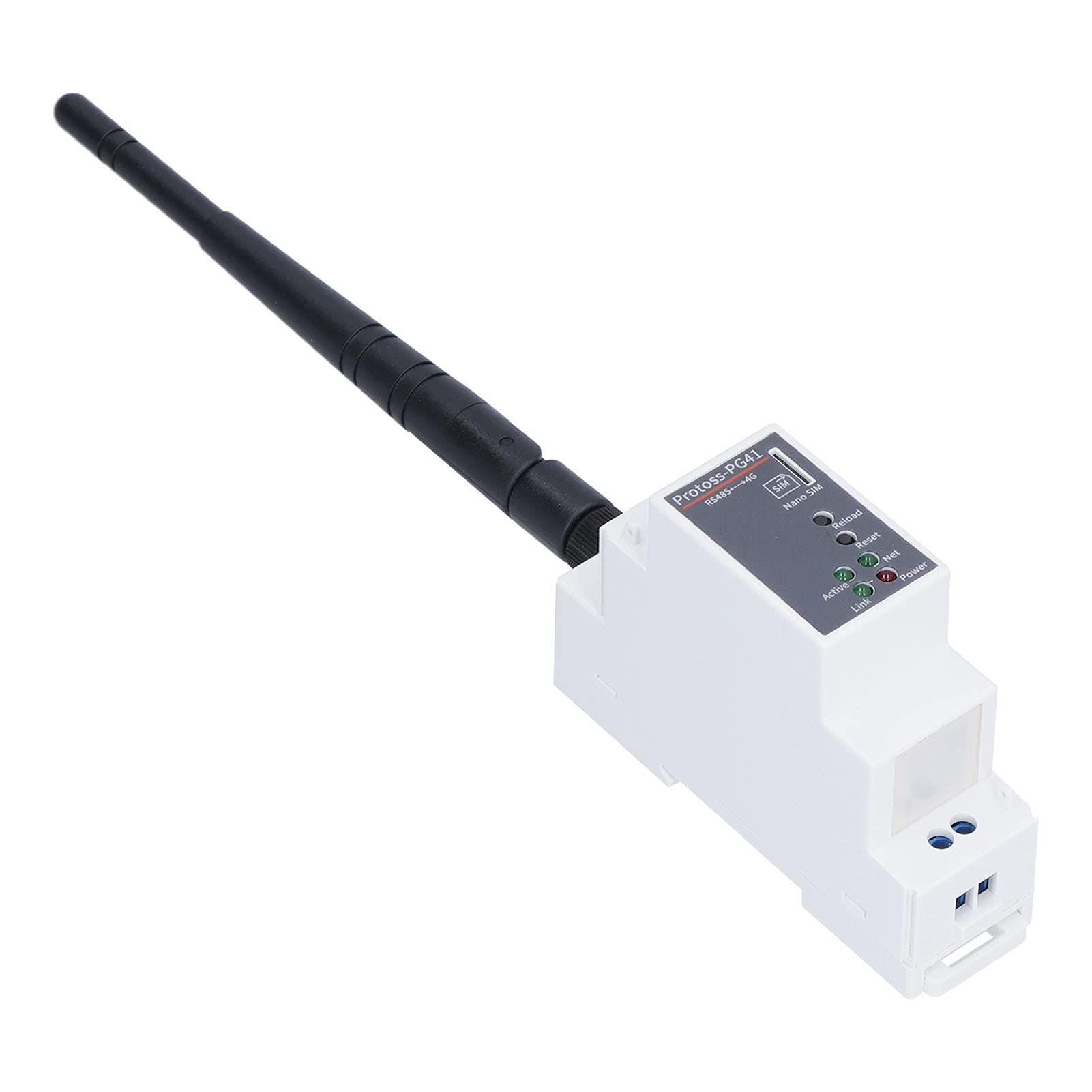 plplaaoo Serwer szeregowy Ethernet do 4G DTU montaż szynowy CAT1 5 13 częstotliwość 9 50 V DC urządzenie sieciowe w jakości przemysłowej do zastosowań zdalnych IoT