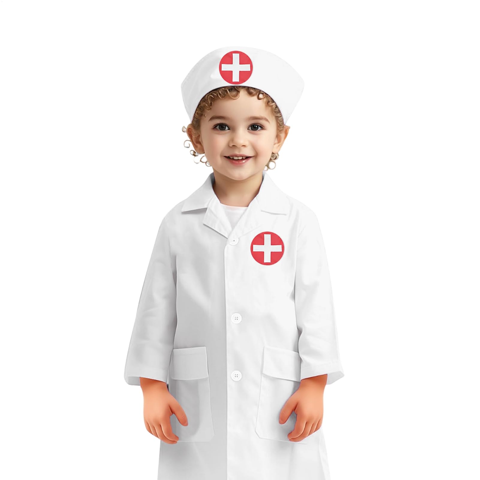 Doctor Costume Kids, – Children Role Play Outfit, Machine Washable Clothing 3, 8 Years Old Cosplay Uniform | Kids, Children Costume Doctor Role Play Outfit, Machine Washable Clothing 3-8 Years Old Co