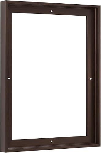 Marcos flotantes para pinturas en lienzo, paneles y bastidores entelados, 3.5 cm de grosor para un lienzo de 2 cm de profundidad