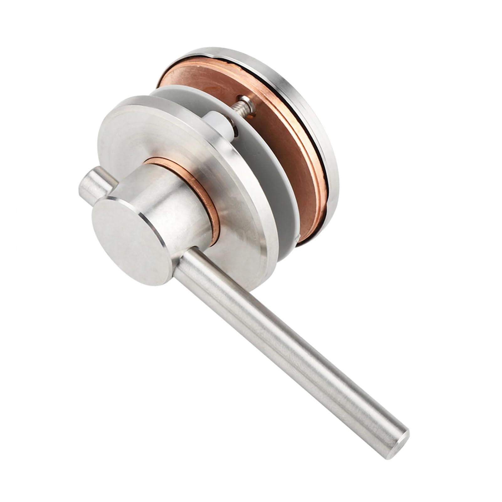 Bathroom Toilet Privacy Door Rotating Bolt Lock Hardware with Vacant Engaged Indicator for Public