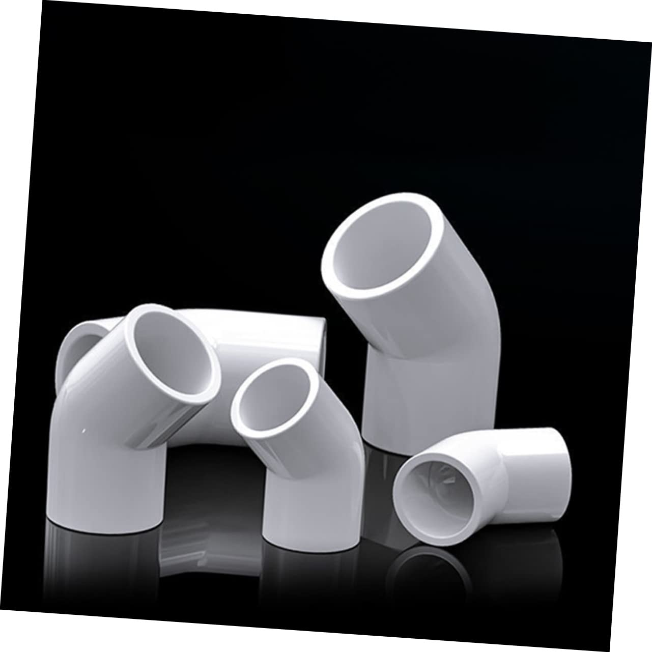 Alipis 3 Set Raccordi Gomito Pvc Connettori Per Giardino E Strutture Resistente E Pratico Per Tubazioni E Riparazioni Alta Professionale 10 Pezzi*3