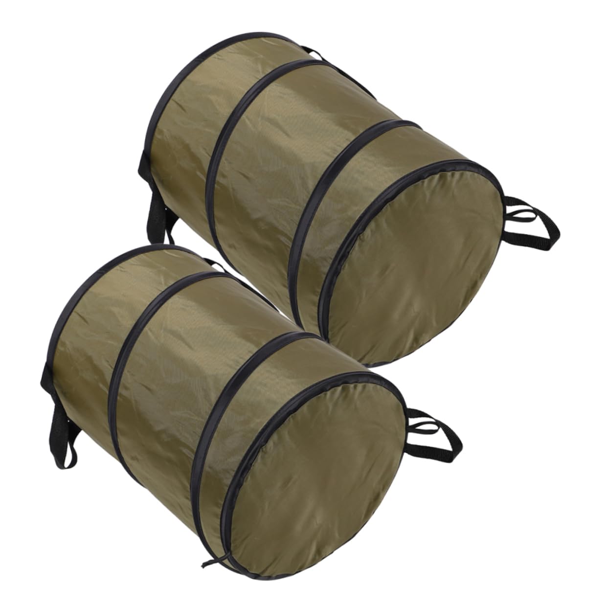 ibasenice 2pcs Camping Trash Can Versatile Waste Holder for Outdoor Activities Gardening Picnics and Vehicle Storage Space-Saving Design Easy to Use