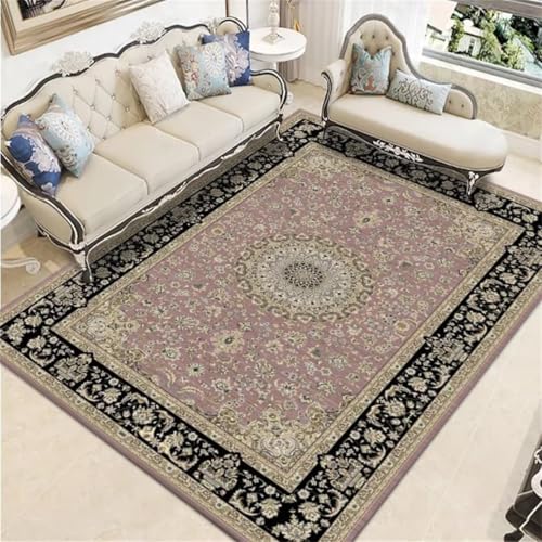 Tapis cuisine antidérapant violet 130X190 résistant moisissure - 2