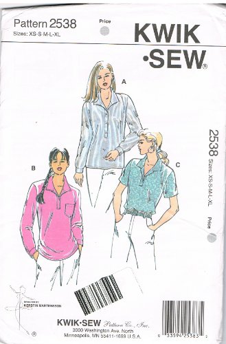 Kwik Sew Pattern 2538 Shirts