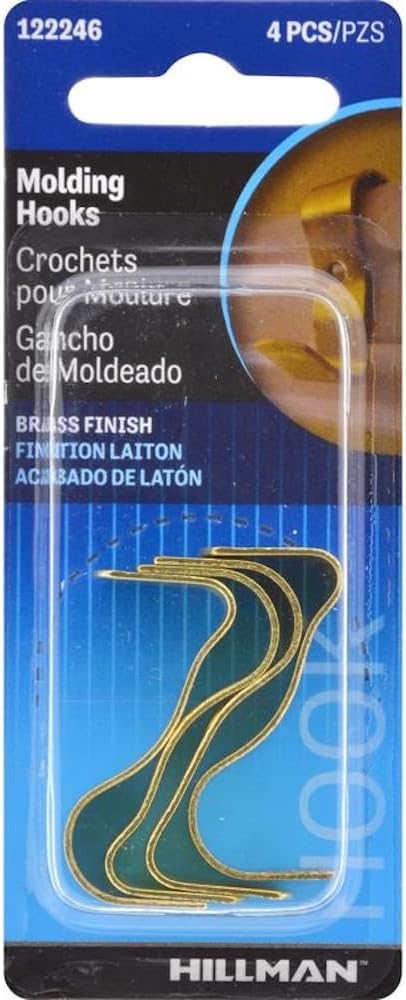 Hillman Fastener Corp 122246 Moulding Hooks (Pack of 10)
