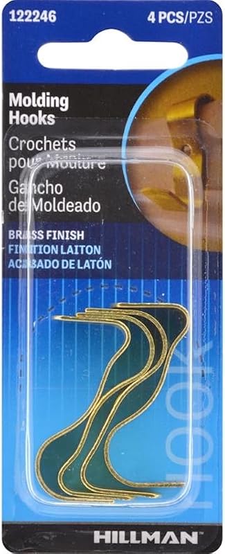 Ganchos de moldeo Fastener Corp 122246 (paquete de 10)