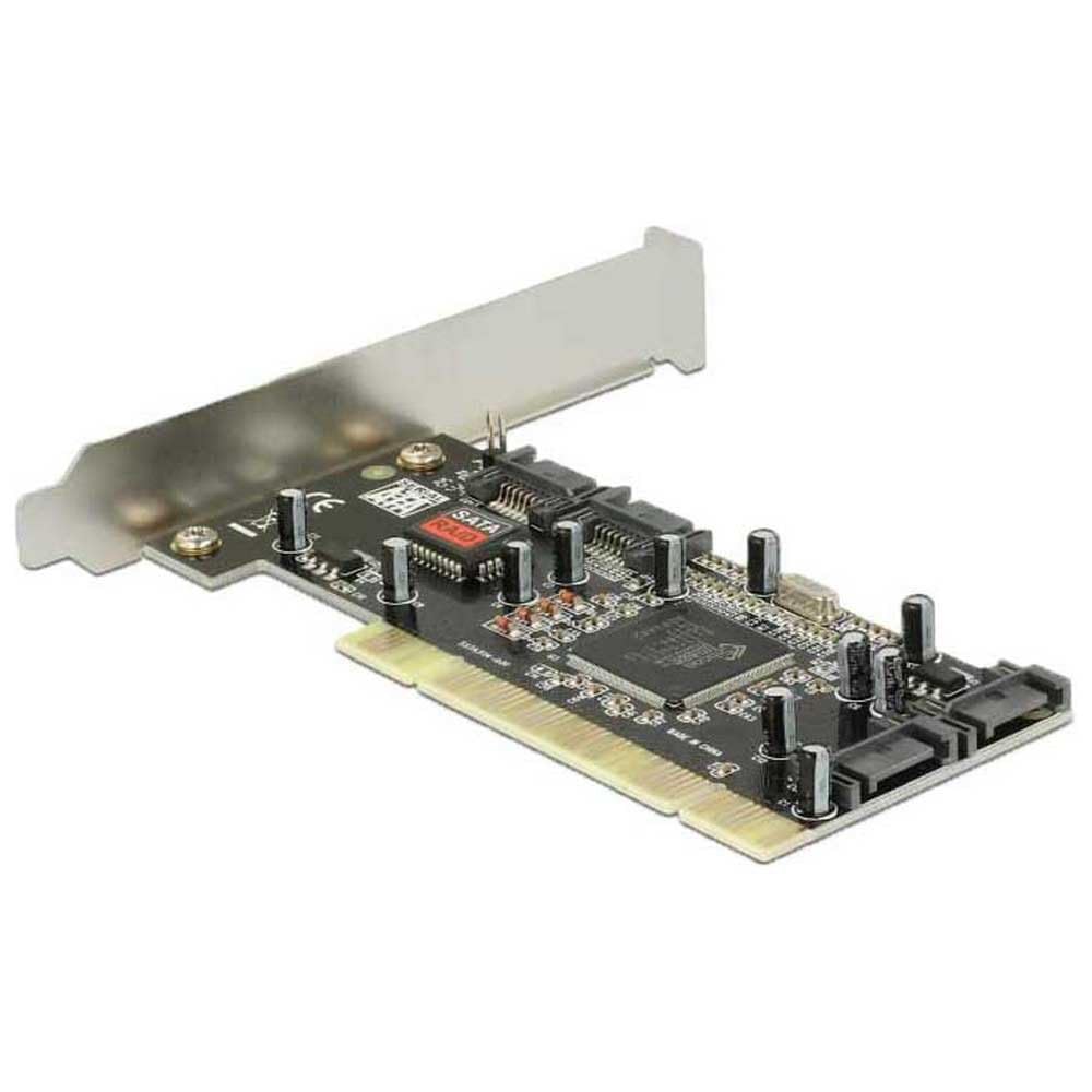 Delock PCI Karte 4 x intern SATA mit RAID 70154