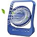 Ventilador de escritorio USB portátil-azul