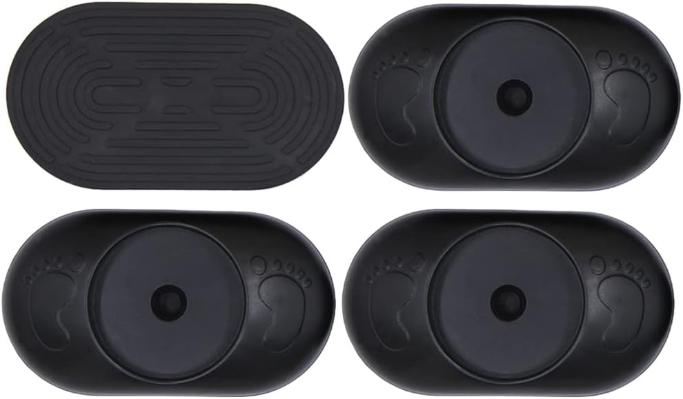 Baby Gate Wall Protector 4 Pack, Protect Walls & Doorways for Pet & Dog Gates, Pressure Mounted on Stair Gate, No Screw Need