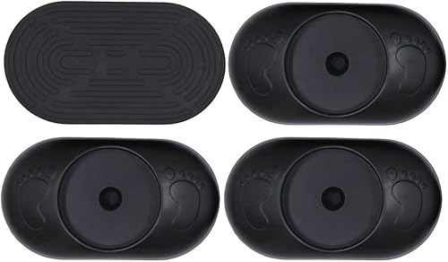 Paquete de 4 protectores de pared para puerta de bebé, protege paredes y puertas para mascotas y perros, montado a presión en la puerta de la