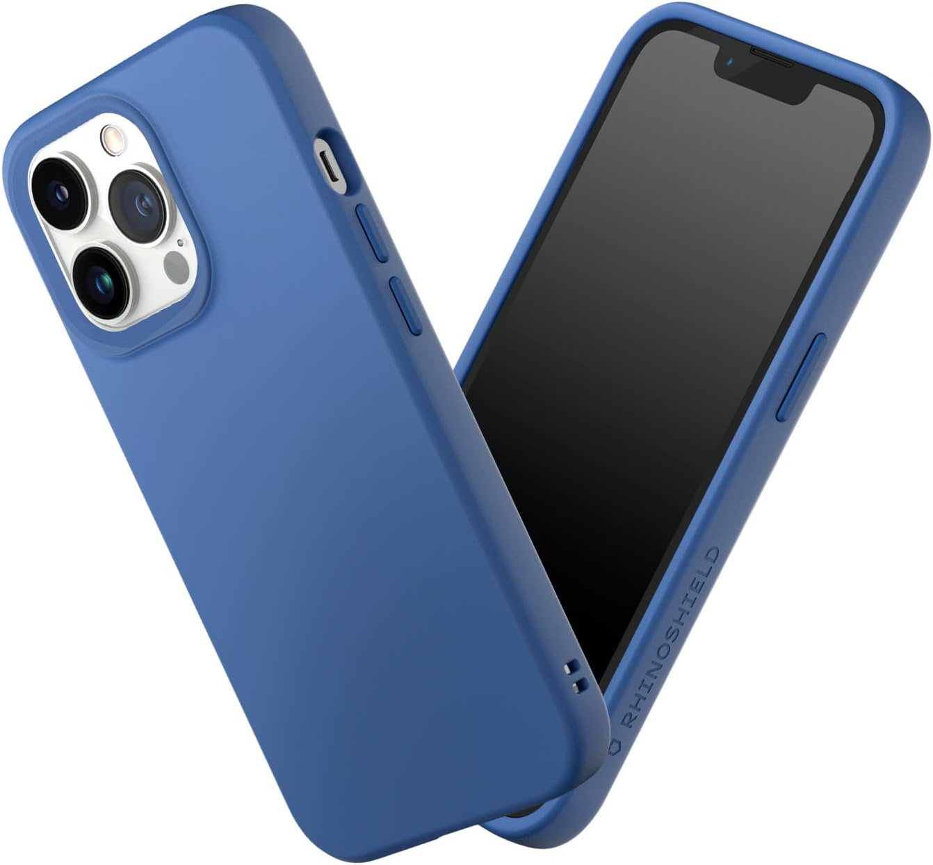 RhinoShield Case Compatible with [iPhone 13 Pro Max] | SolidSuit - Shock Absorbent Slim Design Protective Cover with Premium Matte Finish 3.5M / 11ft Drop Protection - Ash Grey