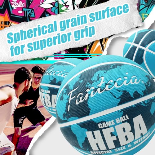 Ballon de basket-ball taille 7 pour progresser en intérieur et extérieur