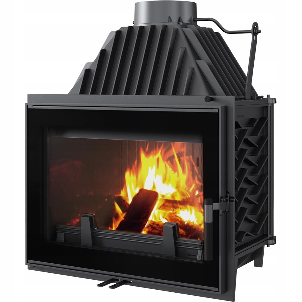 KRATKI Gusseisen Kamin 12 kw Zosia fi 200 Kamineinsatz BImSchV Stufe 2 Montagesatz