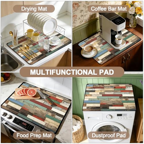 Image of Versatile Stove Guard Mat for Electric Stoves - All-in-One Heat-Resistant Protector Mat, Non-Slip Kitchen Counter Mat 28''x20''