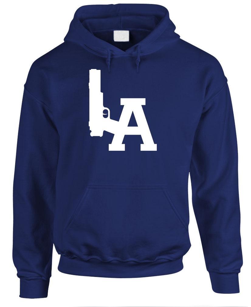 THE GOOZLER - LA GUN - Mens Pullover Hoodie