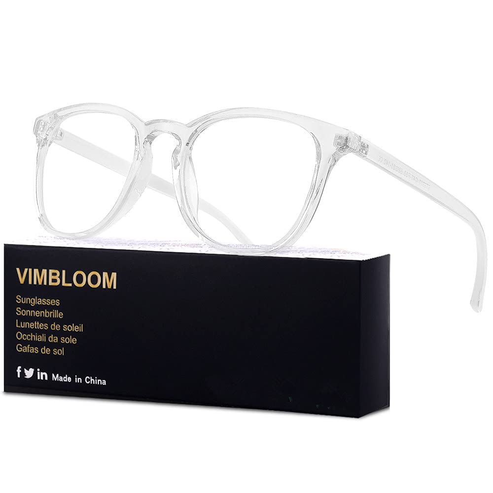 Vimbloom Blue Light Filter Blocking Glasses for Men Women Anti Eye Fatigue  Anti Glare Computer Gaming PC Glasses with UV Protection VI387 (Transparent  Frame)- Buy Online in Zimbabwe at Desertcart - 179701964.