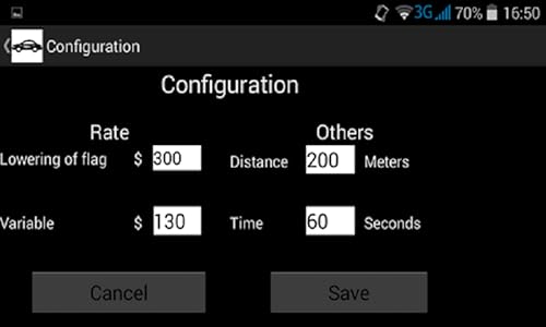 Detector rates Taximeter