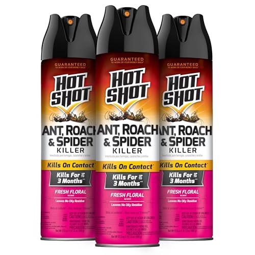 Hot Shot Ant Roach and Spider Killer 3 Pack