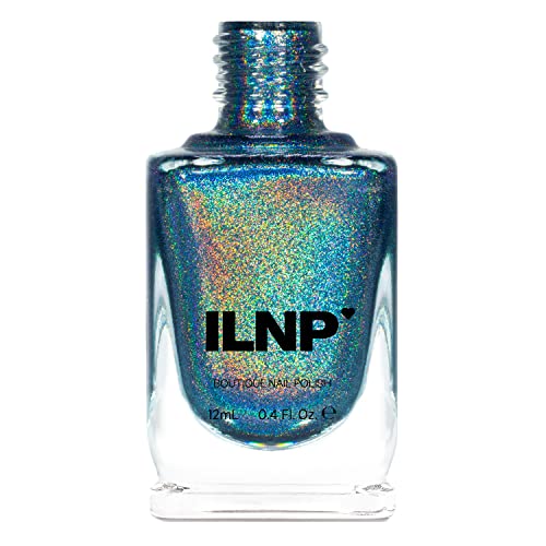 Image of ILNP Emma - Bold Sapphire Ultra Holo Nail Polish