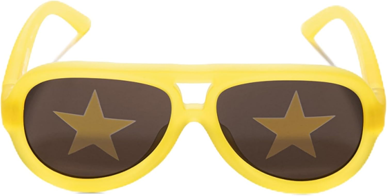 SMILEYWORLD Kids Sunglasses for Boys Girls Age 3-12 And Adults, UV 400 Protection Aviator Shades With Unobstructed View