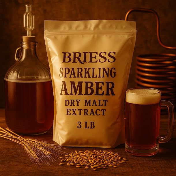 Briess Sparkling Amber Dry Malt Extract 3 Lb