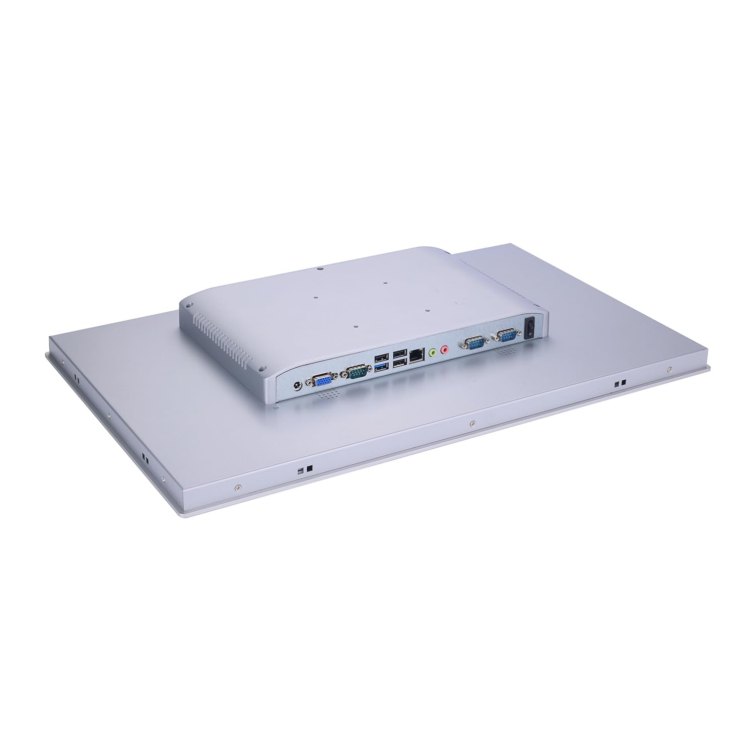 21.5 Inch TFT LED Industrial Panel PC, High Temperature 5-wire Resistive Touch Screen, J1900, Windows 11 Pro or Linux Ubuntu, PW30, VGA, 4 x USB, LAN, 3 x COM, 8G RAM, 128G SSD, 1TB HDD