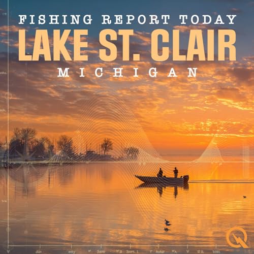 Lake St. Clair Fishing Report: Early Winter Tactics for Walleye, Perch, and Smallmouth Podcast Por  arte de portada