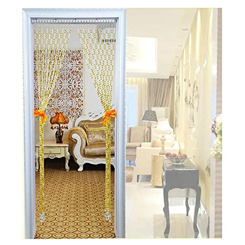 Cortinas de puerta con cuentas para dividir estancias sin obras 7