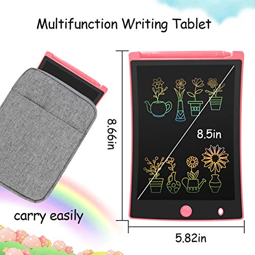 Orsen Colorful 8.5 Inch Lcd Writing Tablet For Kids, Electronic Sketch Drawing Pad Doodle Board, Toddler Travel Learning Educational Toys Activity Games Birthday Gifts For 2 3 4 5 6 7 8 Year Old Girls #TOP4