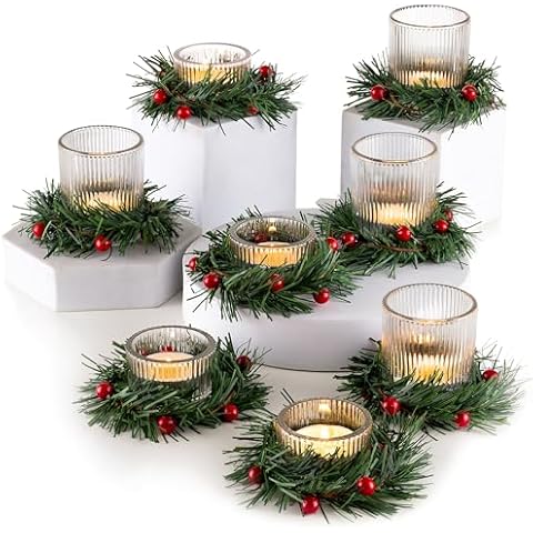 Glasseam Tealight Candle Holders Set Cover