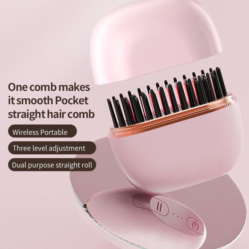 Mini plancha para cabello portátil y ligera miniatura 2