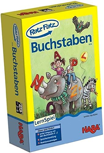 Preisvergleich Produktbild Haba 4536 - Ratz Fatz Buchstaben, Spiele und Puzzles