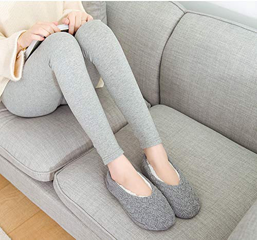 Image of Women's Slipper Socks Low Cut With Grippers, Thick Super Soft Indoor Socks Non-slip Slipper Shoes