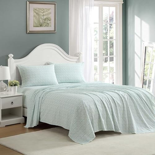 Laura Ashley Evie Blue Full Bedding Set with Pillowcases