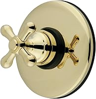 Vista 6 de Kingston Brass KB3001AX Control de Volumen, Cromo Pulido 5.38 x 5.38 x 3.13