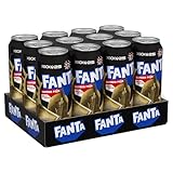 Fanta Apple Cherry, Refresco Sabor a Manzana y Cerezas Elaborado a Partir de Zumo - Pack 12 Latas de 500 ml