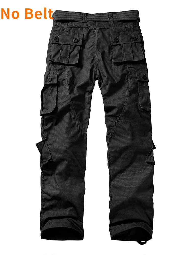 Męskie spodnie trekkingowe Ripstop Wild Cargo Pants Army Camo Combat Casual spodnie robocze z 8 kieszeniami
