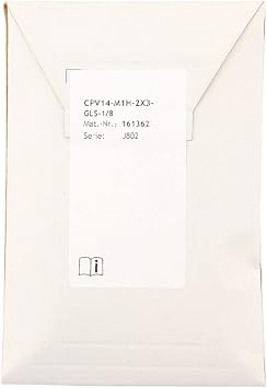 CPV14-M1H-2X3-GLS-1/8 161362 CPV14M1H2X3GLS1/8 161362 New in Box Expedited