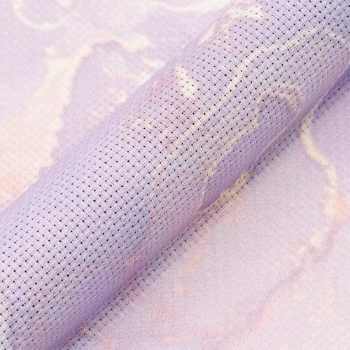 Image of Charles Craft Printed Aida 14 Count 15 inchX18 inch Box-Amethyst Print -GD1436BX-3836