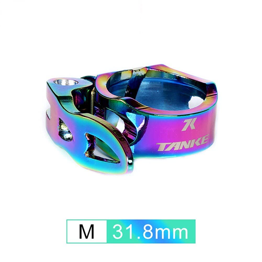 Morsetto reggisella bici Morsetto reggisella bici, Morsetto reggisella, Morsetto reggisella bici Morsetto reggisella bici da strada Morsetto tubo sella a sgancio rapido 31,8/34,9 mm Reggisella in lega