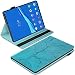Produktbild BAOWEI Hülle Kompatibel mit Lenovo Tab M10 HD (2nd Gen) 10.1 Zoll TB-X306X/TB-X306F, Weiche TPU Rückseite Gehäuse PU Leder Abdeckung Klappständer Schutzhülle mit Stifthalter Case Cover - Blau