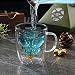 GZSC Reutilizable Taza de café 300ml Árbol de Navidad Taza de Vidrio...