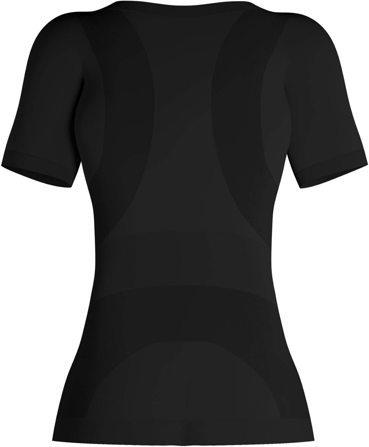 Knapman Women's Compression Shirt Roundneck Black