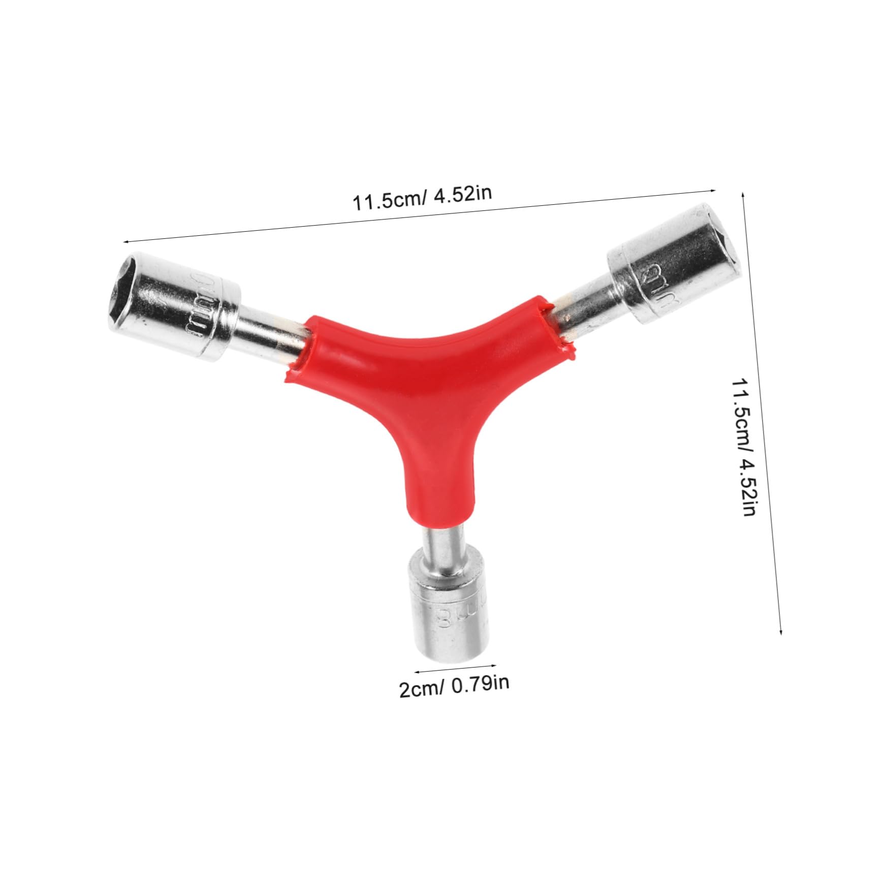 VANZACK 2-Piece Bicycle Repair Kit Includes Wrench and Key Compact and Lightweight for Quick Trips Y-Shaped Mini Tool for Bike