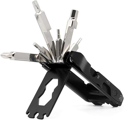 Miniatura 7 de Bicicletas Llaves Herramienta 20 En 1 Multiherramienta Reparación Viajes Mantenimiento Bicicletas Mantenimiento Herramienta