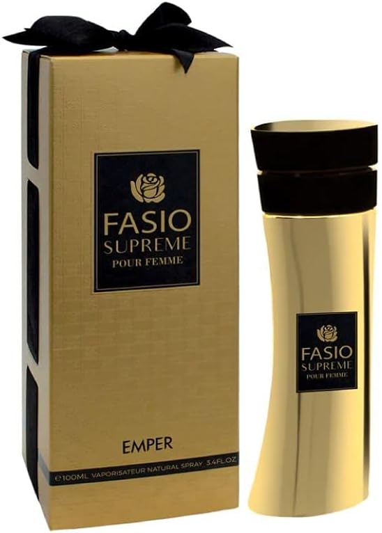 Emper Fasio Supreme Pour femmee eau de parfum vaporisateur natural spray 100 Ml/ 3.4 Fl. Oz.